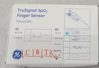 Sensor TS-F2-GE TS-F4-GE TS-F-D TS-F4-MC TS-F1-H TS-F4-H TS-F4-N do dedo de GE TruSignal SpO2 dos acessórios do equipamento médico