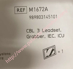 IEC reusável ICU do grabber de Intellivue CBL 3 Leadset dos acessórios do monitor paciente de M1672A 989803145101
